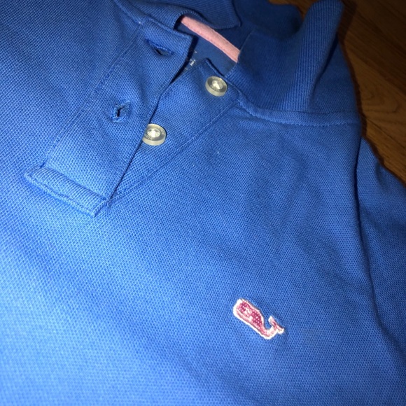 Girls medium vineyard vines collared tee - Picture 2 of 4